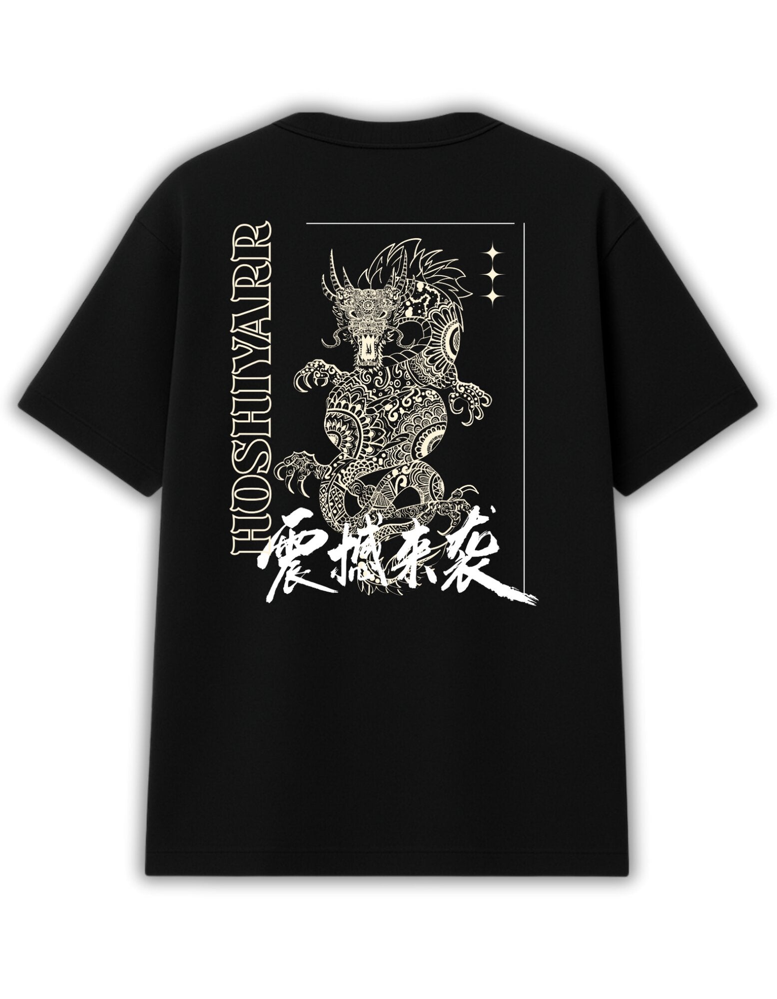 Hoshiyarr Dragon Graphic T-Shirt for Men