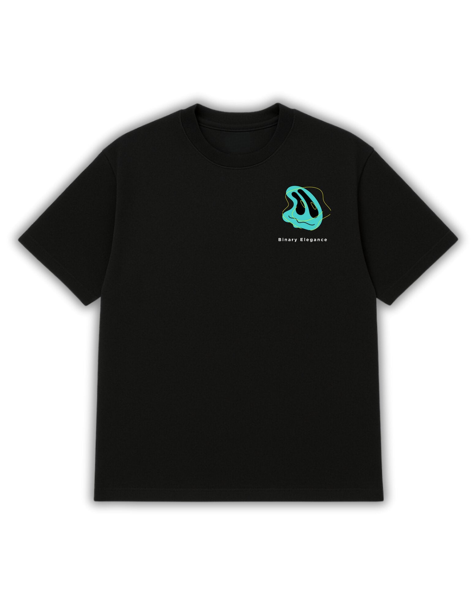 Binary Elegance Graphic T-Shirt