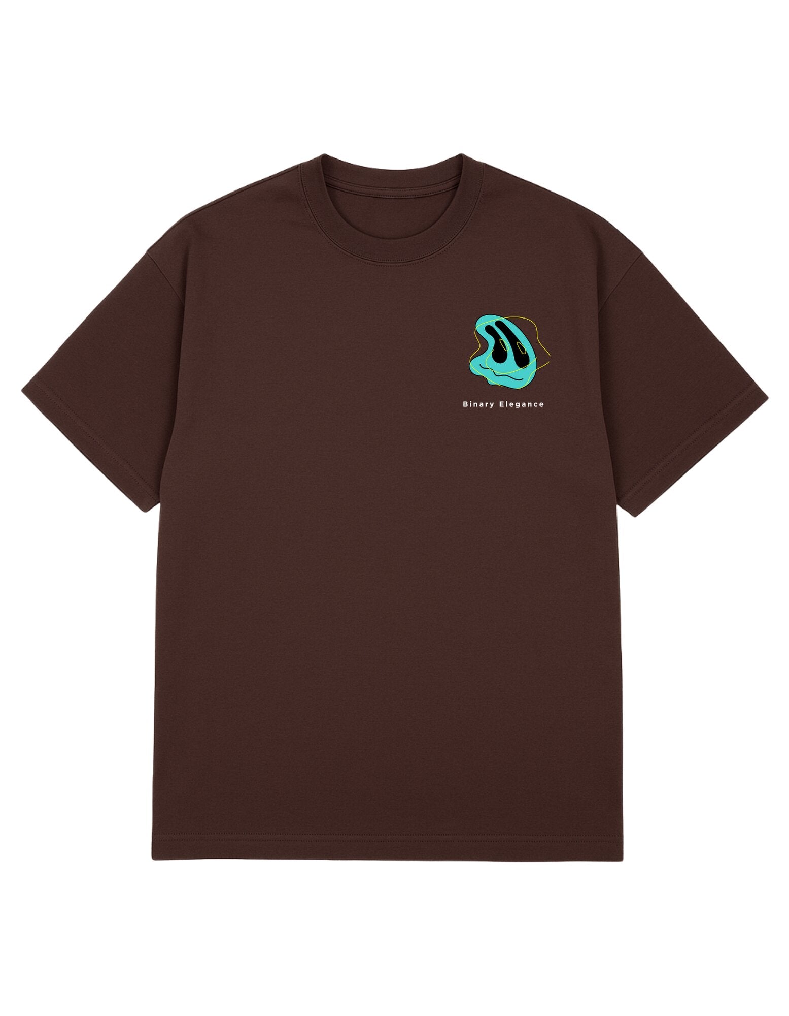 Binary Elegance Graphic T-Shirt