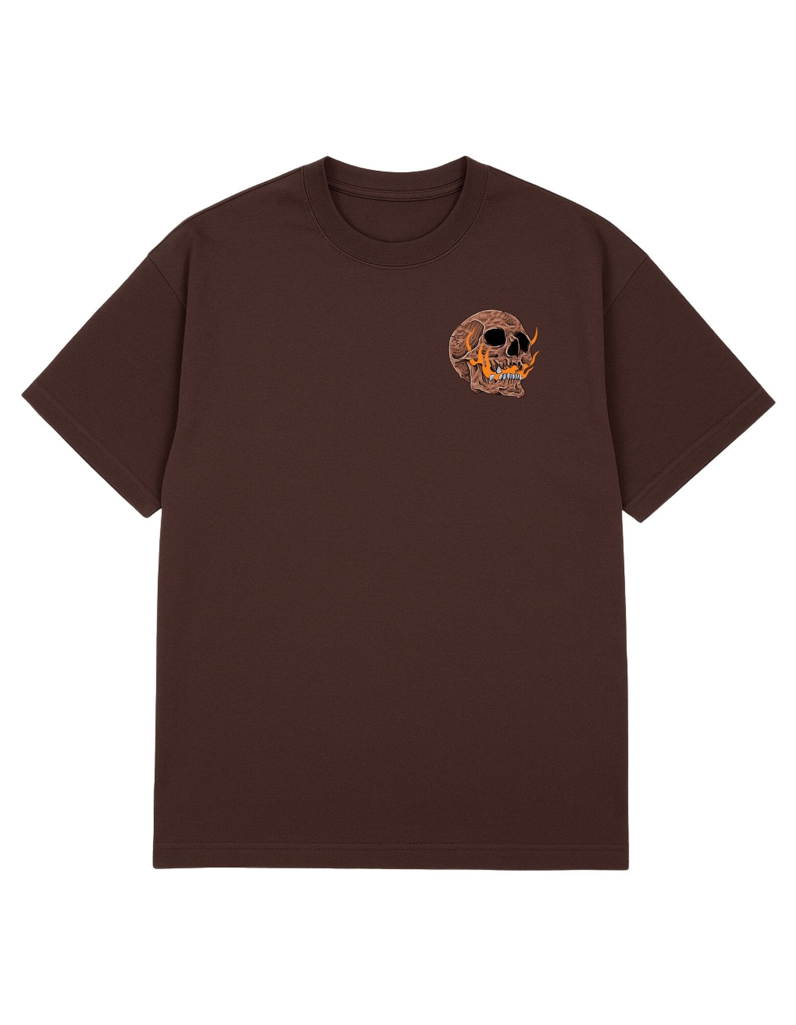 Satire Skull Graphic T-Shirt