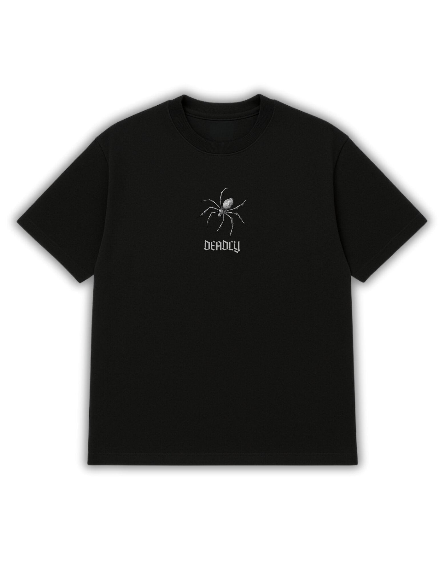 Deadly Spider Graphic Oversized T-Shirt